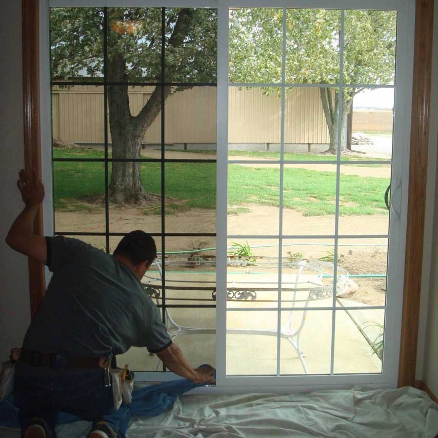 home window film installation