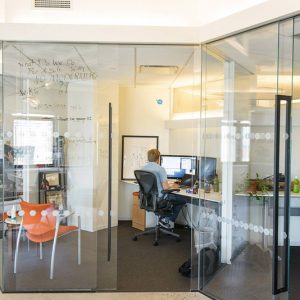 glass office